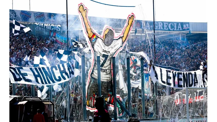 Su tifo del 2018 fue utilizado en el mural.