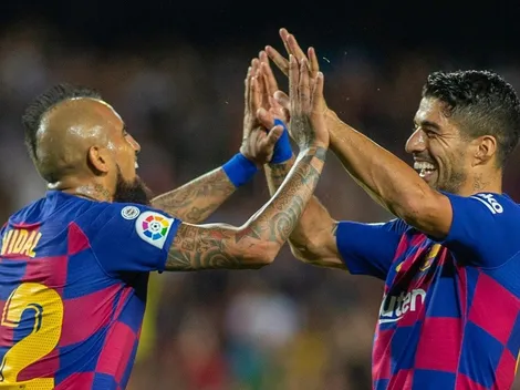 Vidal le da fuerza a Suárez en su recuperación