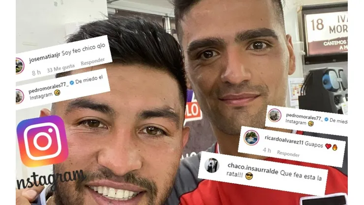Buenas tallas a Felipe Campos en su debut en Instagram