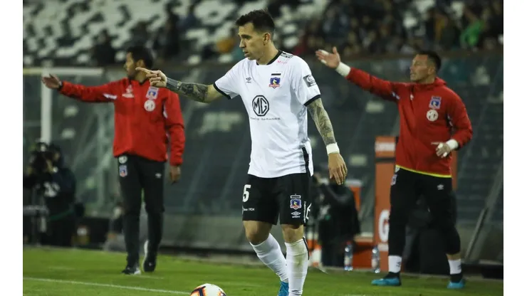 Pablo Mouche se refiere al 9 que falta en Colo Colo