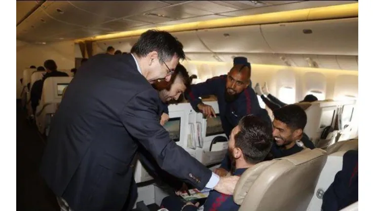 Vidal es el centro de atención del vuelo