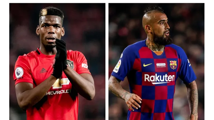 Pogba no lo pasa bien en el United y Vidal asoma como su reemplazo