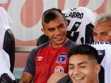 La alegría de Vicente Pizarro tras debutar con Colo Colo