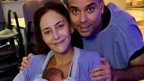 Luciana Aymar y Fernando González presentan a su primer hijo