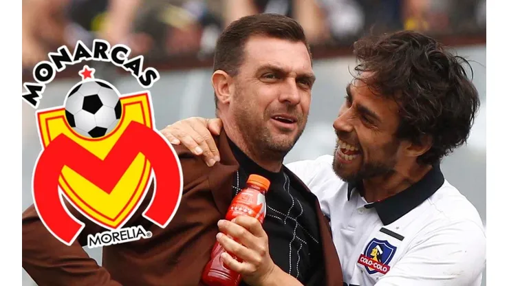 Valdivia y Guede compartieron durante un año en Colo Colo.
