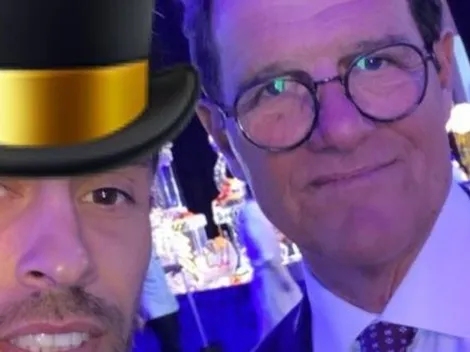 Jorge Valdivia encuentra a Fabio Capello en celebración de año nuevo en Dubai