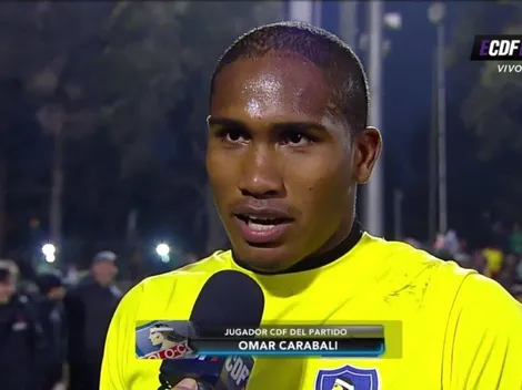 San Luis se interesa en el arquero de Colo Colo, Omar Carabalí