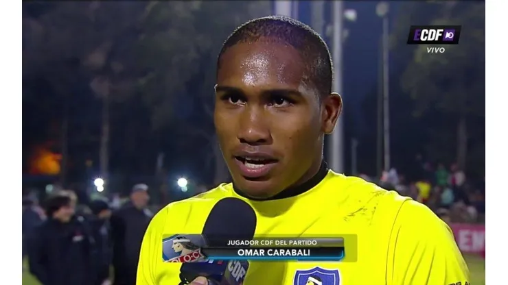 Omar Carabalí es pretendido por San Luis de Quillota