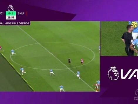 Polémica decisión del VAR salva a Bravo y al Manchester City de quedar abajo