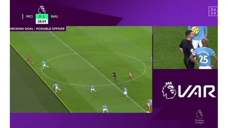 Manchester City lo pasa mal ante el Sheffield United