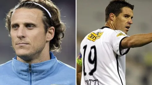 Scotti y Forlán fueron compañeros durante años de la selección uruguaya.