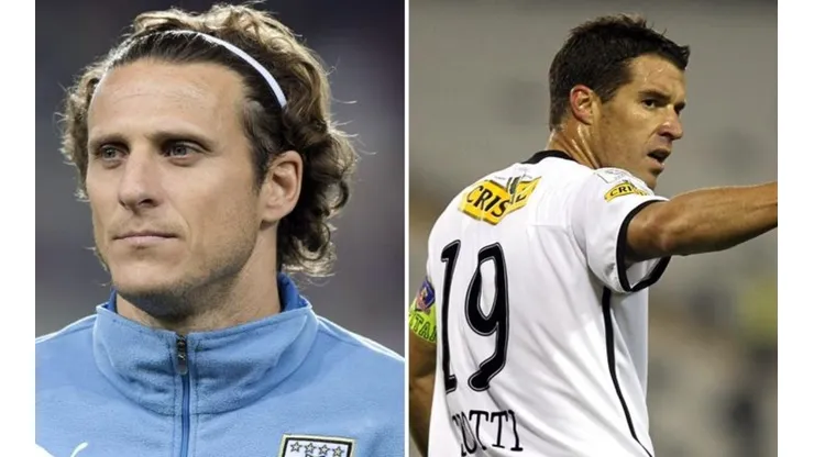 Scotti y Forlán fueron compañeros durante años de la selección uruguaya.