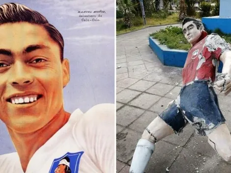 Una falta de respeto a la historia: Destruyen estatua de Manuel "Colo Colo" Muñoz en Tocopilla
