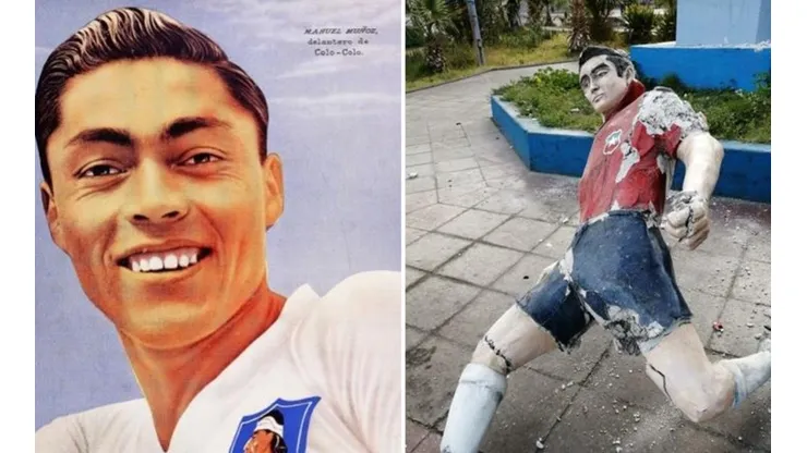 Muñoz jugó 10 temporadas y marcó 120 goles con el Cacique.