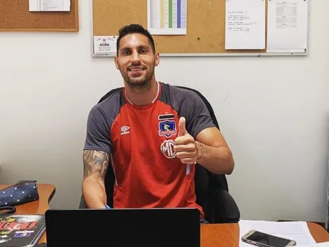 Insaurralde renueva por un año y no da más de la felicidad: "Vamos por más Colo Colo"