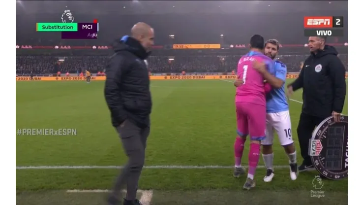 Claudio Bravo debió ingresar por Sergio Agüero