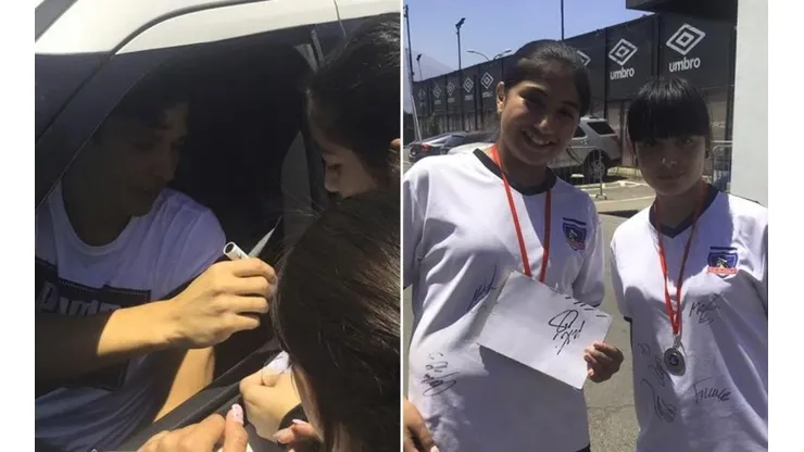 Matías hizo feliz a las niñas