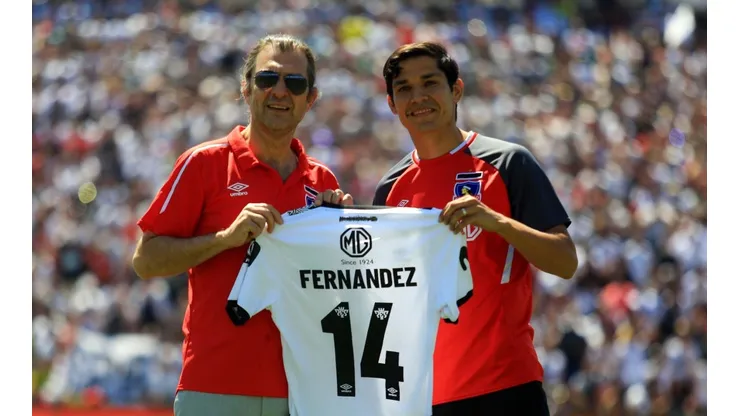 Matías Fernández es presentado en Colo Colo