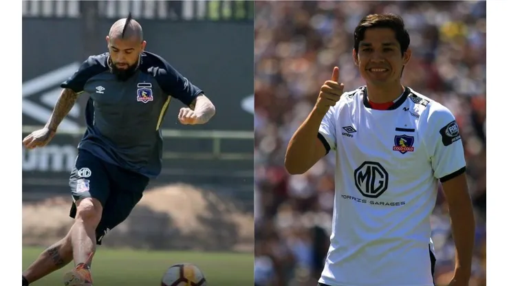 Arturo Vidal le manda buenas vibras a Matías Fernández