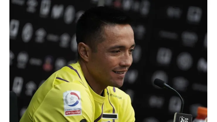 Miguel Pinto en su presentación