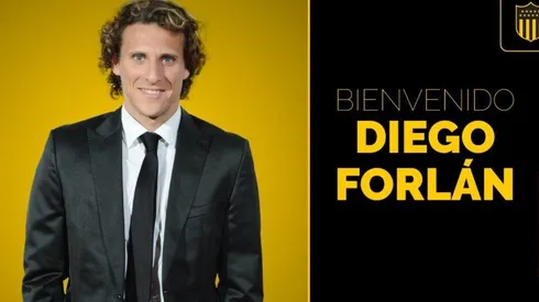 Diego Forlán es el nuevo DT de Peñarol