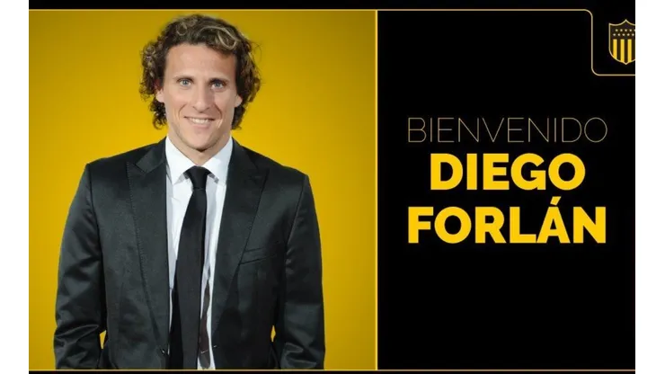 Diego Forlán es el nuevo DT de Peñarol
