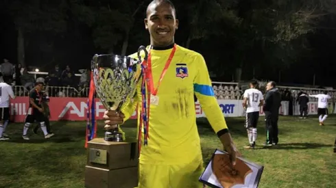 Omar Carabalí en la Sub19 de Colo Colo