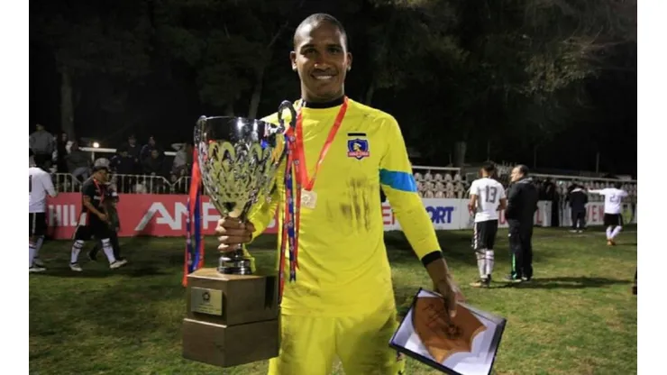 Omar Carabalí en la Sub19 de Colo Colo