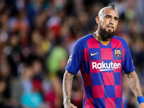 Arturo Vidal juega 35 minutos en empate del Barcelona ante el Real Madrid