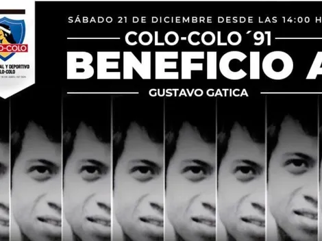 Históricos de Colo Colo 1991 participarán en torneo a beneficio de Gustavo Gatica