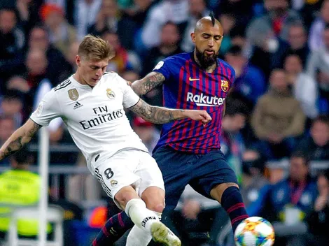 Arturo Vidal sólo iría al banco para el derby Barcelona vs Real Madrid