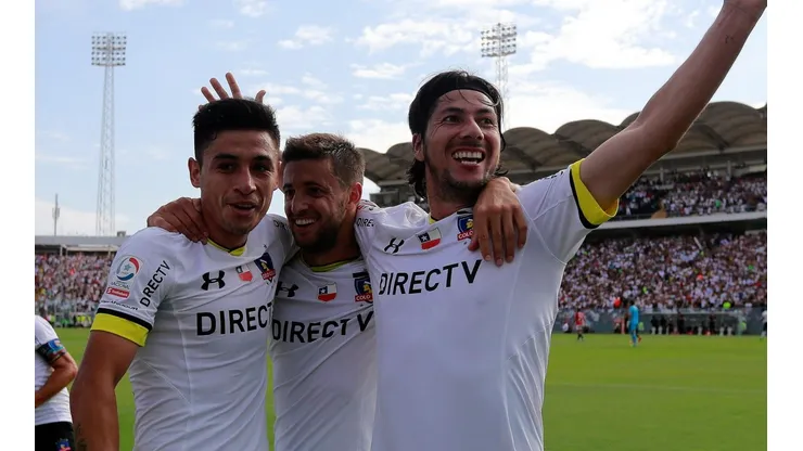 Baeza y Valdés juntos en Colo Colo