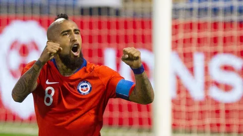 Arturo Vidal feliz por Rodelindo Román