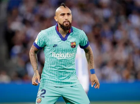 Prensa catalana aprueba los 11 minutos del "guerrillero" Arturo Vidal