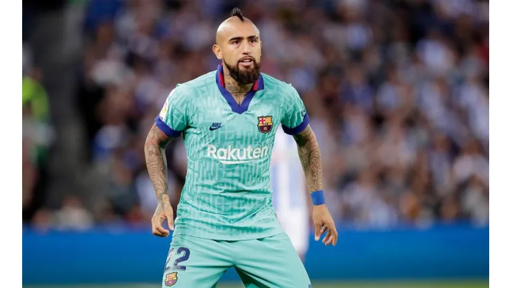 Arturo Vidal jugó 11 minutos ante la Real Sociedad