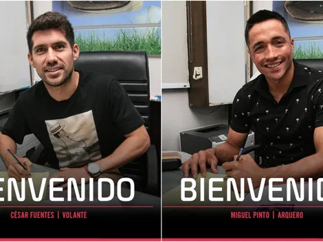 César Fuentes y Miguel Pinto los primeros refuerzos de Colo Colo
