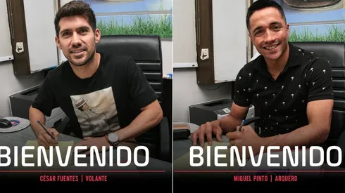 César Fuentes y Miguel Pinto