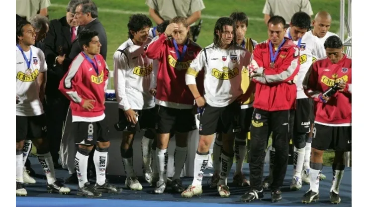 El plantel desconsolado tras perder la final