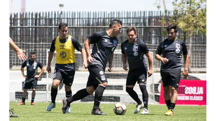Los elegidos para Albos vs Albos entrenaron en el Estadio Monumental de cara a jugar contra las leyendas de Colo Colo.