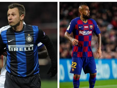 Antonio Cassano pidió a Arturo Vidal para el Inter de Milán