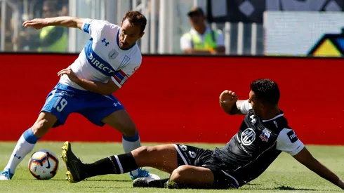 Fuenzalida ante Colo Colo