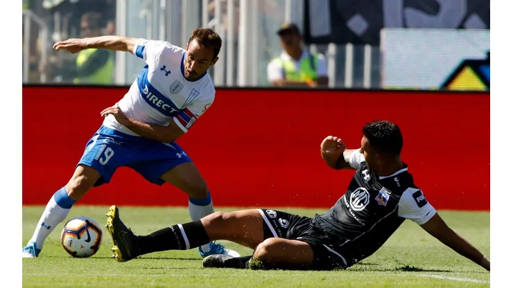 Fuenzalida ante Colo Colo