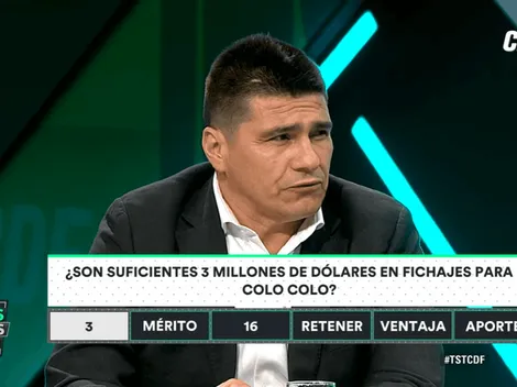 Tobi Vega y la billetera de Colo Colo: "Un buen jugador vale cuatro millones de dólares"