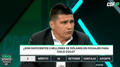 Marcelo Vega encuentra insuficiente el presupuesto de Colo Colo