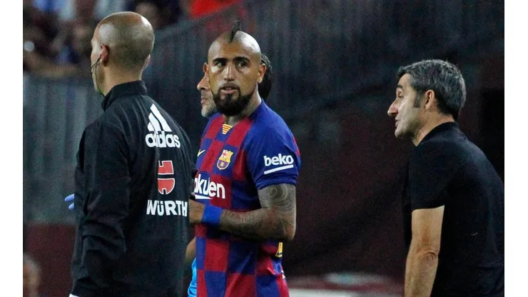 Ernesto Valverde se refiere a posible salida de Arturo Vidal