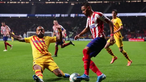 Arturo Vidal estaba en un partido hecho a su medida