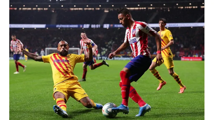Arturo Vidal estaba en un partido hecho a su medida