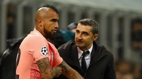 Ernesto Valverde afronta las declaraciones de Arturo Vidal