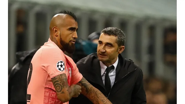 Ernesto Valverde afronta las declaraciones de Arturo Vidal