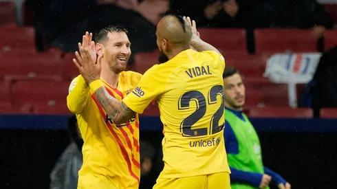Vidal y Messi